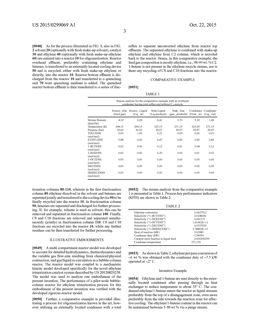PROCESS FOR OLIGOMERIZATION OF ETHYLENE - diagram, schematic, and image 06