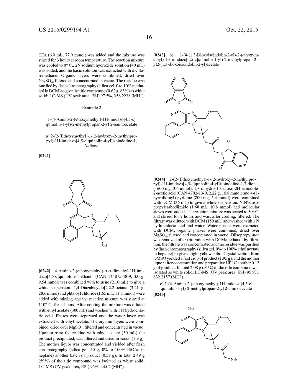 4-AMINO-IMIDAZOQUINOLINE COMPOUNDS - diagram, schematic, and image 17