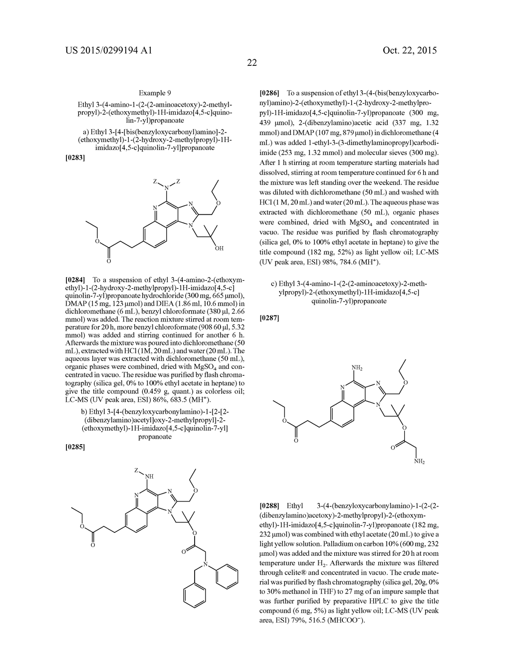 4-AMINO-IMIDAZOQUINOLINE COMPOUNDS - diagram, schematic, and image 23