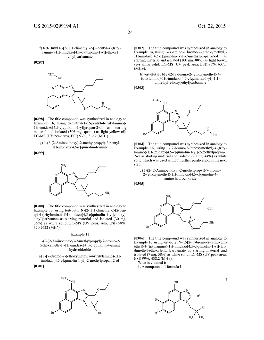 4-AMINO-IMIDAZOQUINOLINE COMPOUNDS - diagram, schematic, and image 25