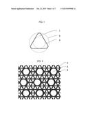 SEA-ISLAND COMPOSITE FIBER, MIXED YARN AND FIBER PRODUCT diagram and image