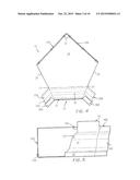 Inside Corner Piece For Rain Gutters And Method Of Manufacture diagram and image