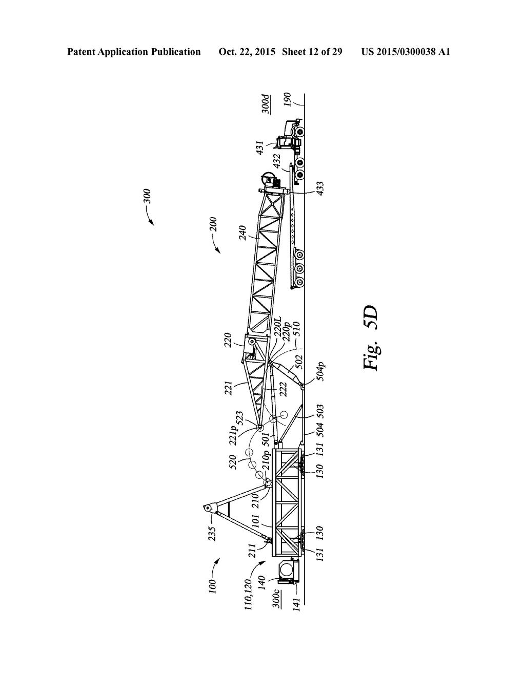 MOBILE DRILLING RIG WITH TELESCOPING SUBSTRUCTURE BOXES - diagram, schematic, and image 13