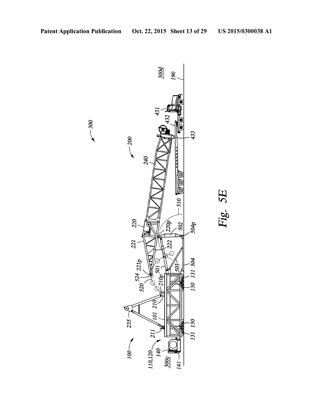 MOBILE DRILLING RIG WITH TELESCOPING SUBSTRUCTURE BOXES - diagram, schematic, and image 14