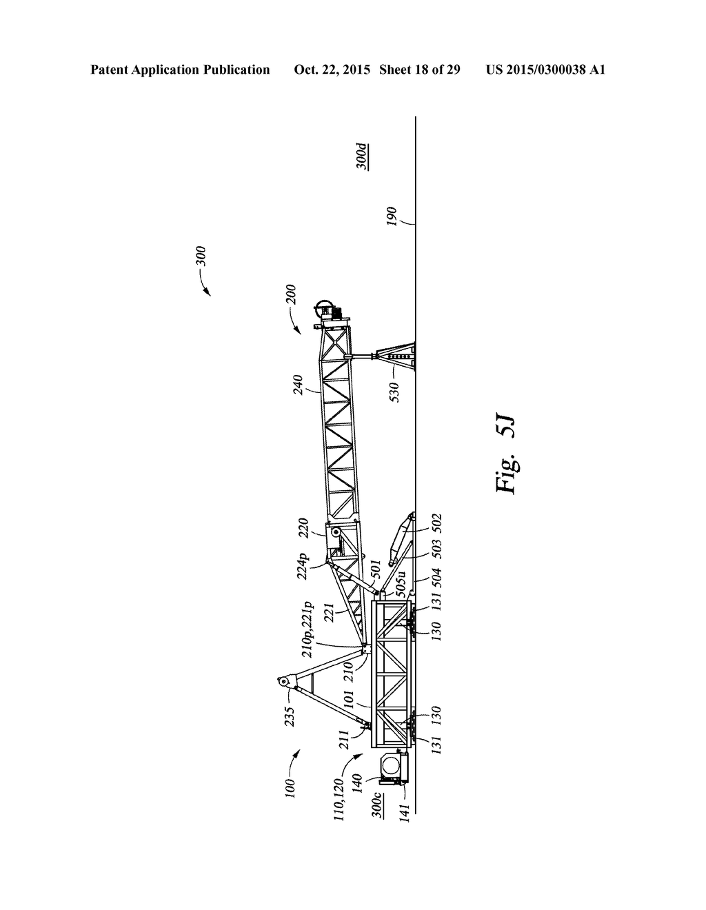 MOBILE DRILLING RIG WITH TELESCOPING SUBSTRUCTURE BOXES - diagram, schematic, and image 19