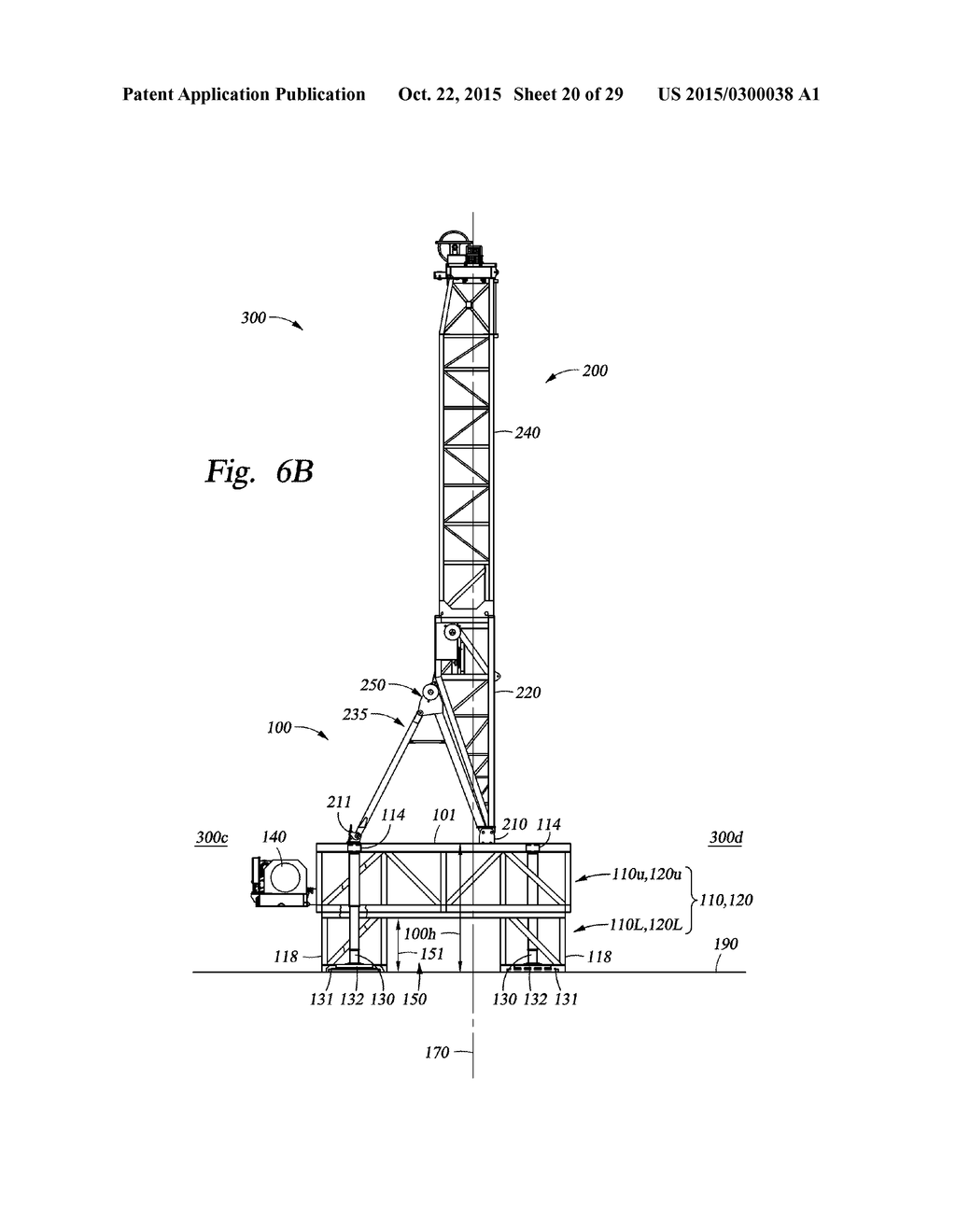 MOBILE DRILLING RIG WITH TELESCOPING SUBSTRUCTURE BOXES - diagram, schematic, and image 21