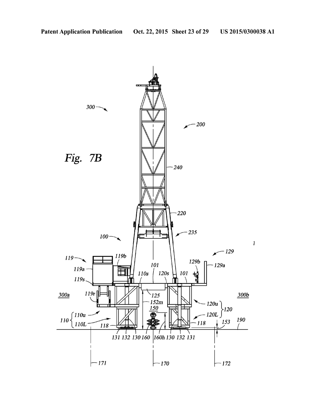 MOBILE DRILLING RIG WITH TELESCOPING SUBSTRUCTURE BOXES - diagram, schematic, and image 24