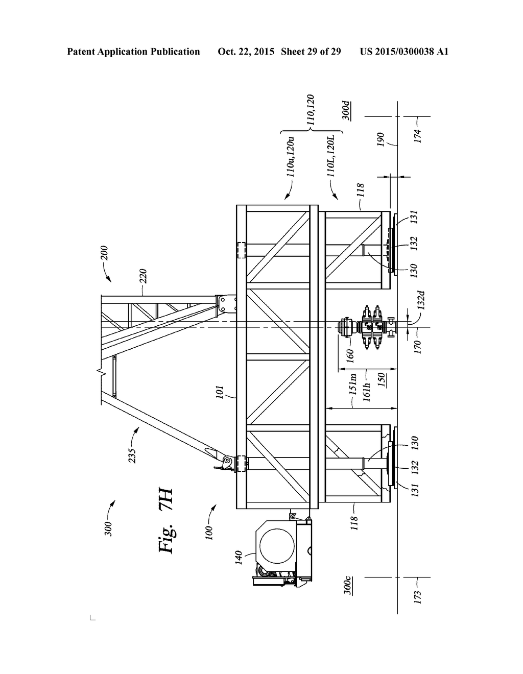 MOBILE DRILLING RIG WITH TELESCOPING SUBSTRUCTURE BOXES - diagram, schematic, and image 30