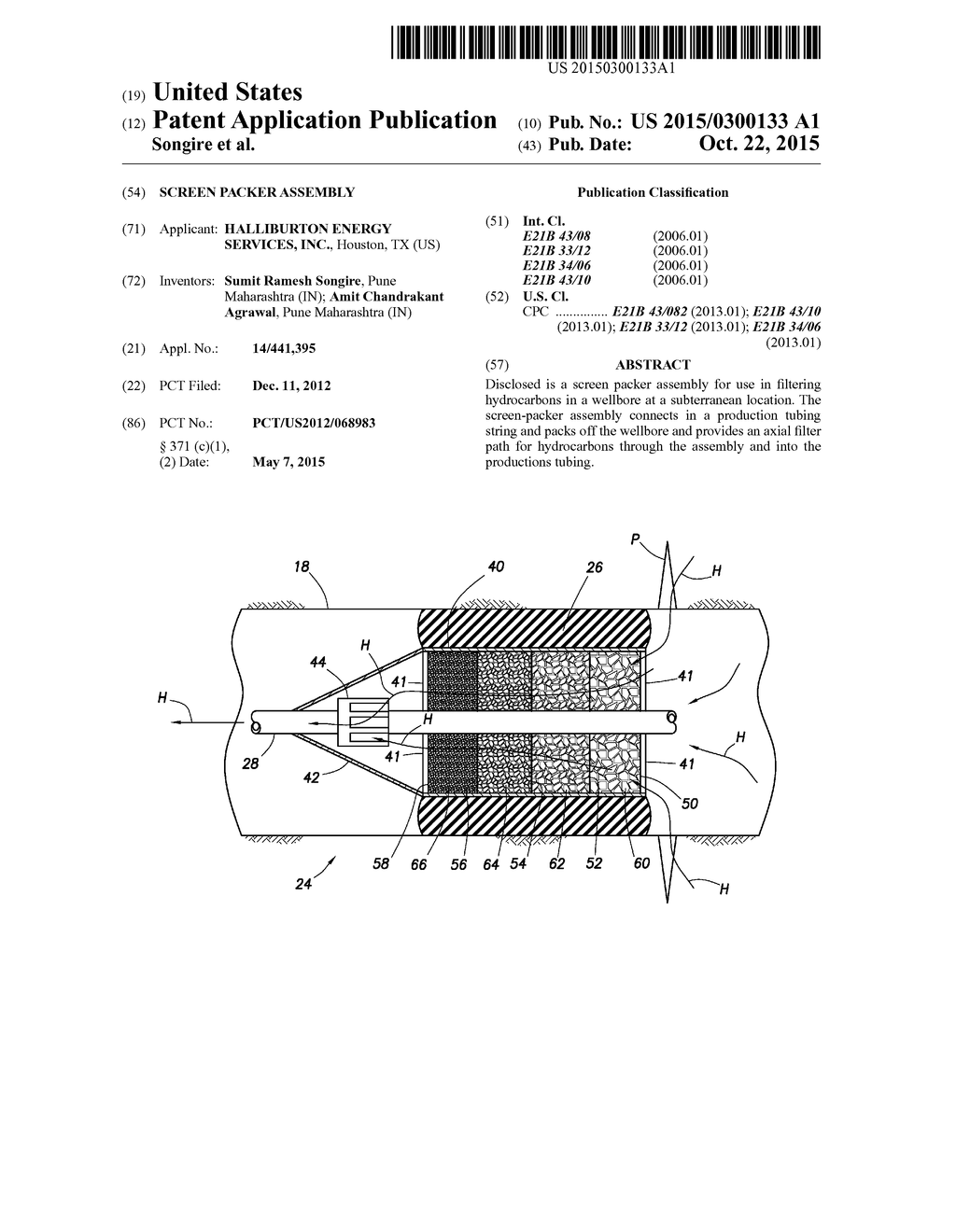 SCREEN PACKER ASSEMBLY - diagram, schematic, and image 01