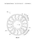 BEARING ASSEMBLIES INCLUDING SUPERHARD BEARING ELEMENTS CONFIGURED TO     PROMOTE LUBRICATION AND/OR COOLING THEREOF, BEARING APPARATUS INCLUDING     THE SAME, AND RELATED METHODS diagram and image