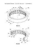 BEARING ASSEMBLIES INCLUDING SUPERHARD BEARING ELEMENTS CONFIGURED TO     PROMOTE LUBRICATION AND/OR COOLING THEREOF, BEARING APPARATUS INCLUDING     THE SAME, AND RELATED METHODS diagram and image