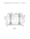 BEARING ASSEMBLIES INCLUDING SUPERHARD BEARING ELEMENTS CONFIGURED TO     PROMOTE LUBRICATION AND/OR COOLING THEREOF, BEARING APPARATUS INCLUDING     THE SAME, AND RELATED METHODS diagram and image