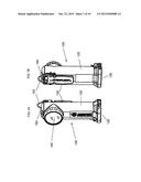 PORTABLE LIGHT WITH SELECTABLE OPTICAL BEAM FORMING ARRANGEMENT diagram and image