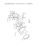 LOW PROFILE LIGHT AND ACCESSORY KIT FOR THE SAME diagram and image