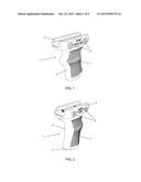 Ergonomic Firearm Forward Grip diagram and image