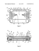 DISPLAY DEVICE PROVIDED WITH A LIGHT GUIDE diagram and image