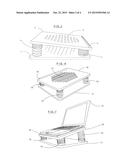 Portable Device Stand With Incremental Adjustment Capabilities diagram and image