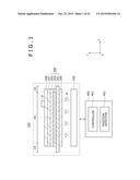 DISPLAY DEVICE WITH CAPACITIVE TOUCH SENSOR WITH SLIT FORMED IN A SURFACE     OF A DETECTNG ELECTRODE OPPOSED TO A SCANNING ELECTRODE TO REALIZE     DETECTION WITH HIGH ACCURACY diagram and image