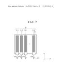 DISPLAY DEVICE WITH CAPACITIVE TOUCH SENSOR WITH SLIT FORMED IN A SURFACE     OF A DETECTNG ELECTRODE OPPOSED TO A SCANNING ELECTRODE TO REALIZE     DETECTION WITH HIGH ACCURACY diagram and image