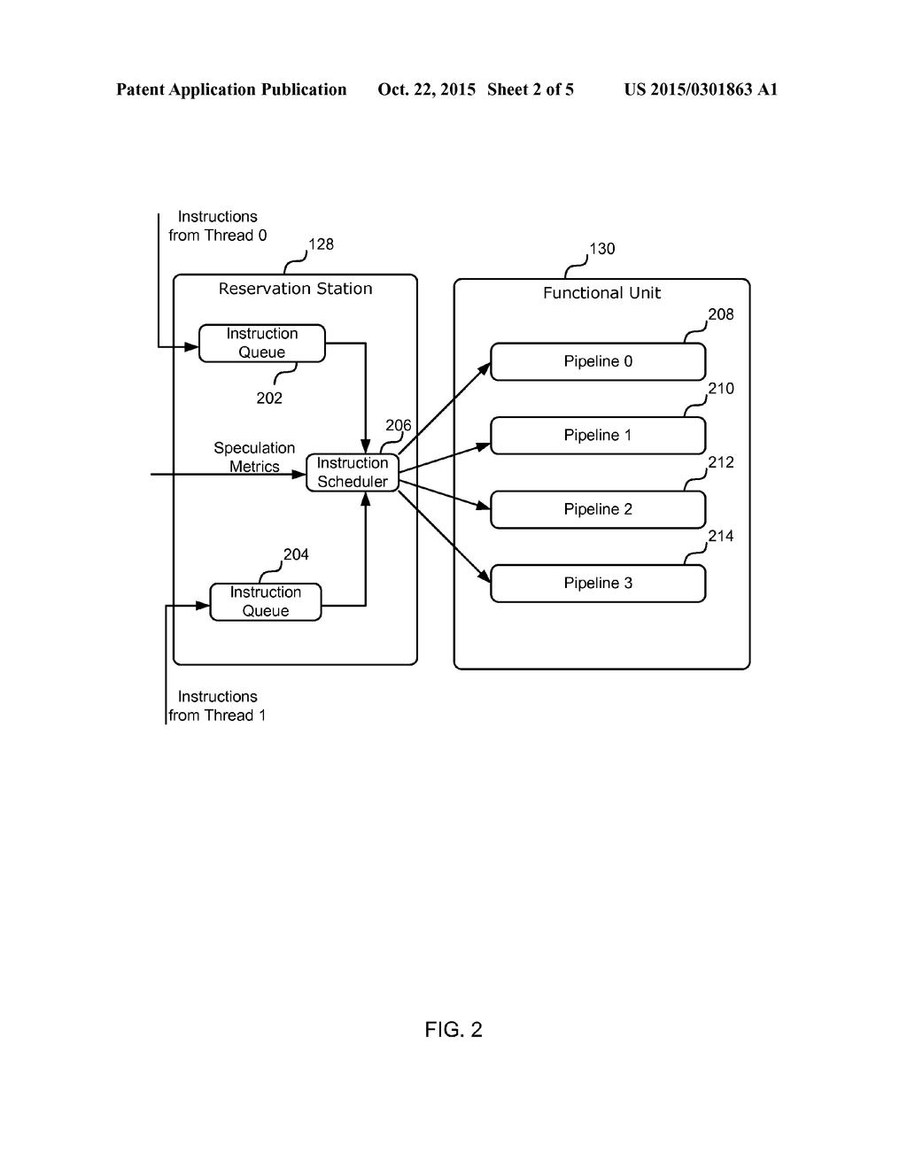 Allocating Resources to Threads Based on Speculation Metric - diagram, schematic, and image 03