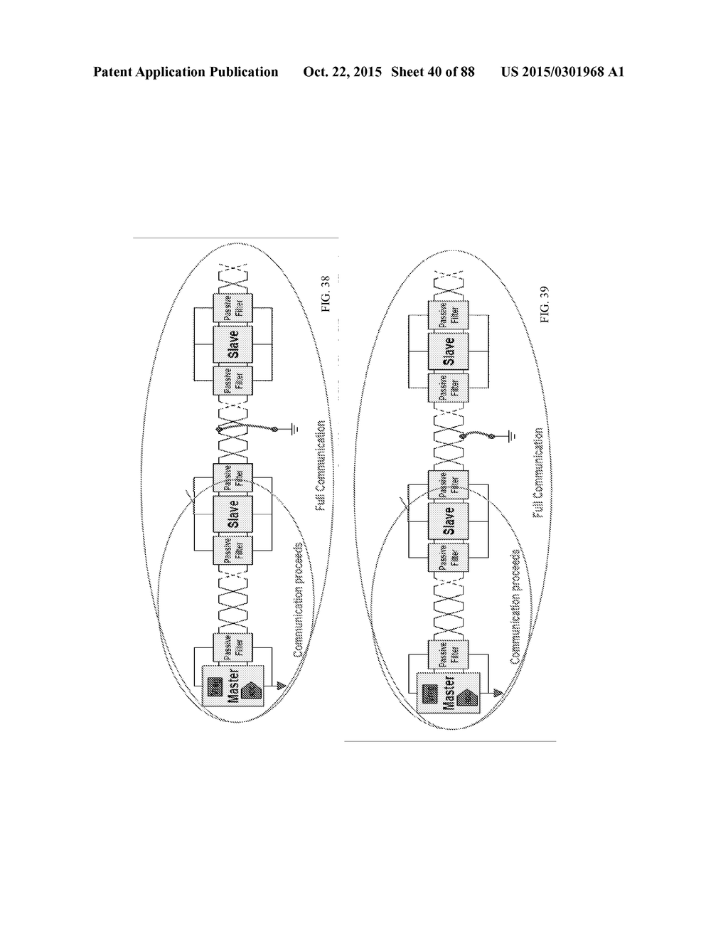 METHODS FOR DISCOVERY, CONFIGURATION, AND COORDINATING DATA COMMUNICATIONS     BETWEEN MASTER AND SLAVE DEVICES IN A COMMUNICATION SYSTEM - diagram, schematic, and image 41