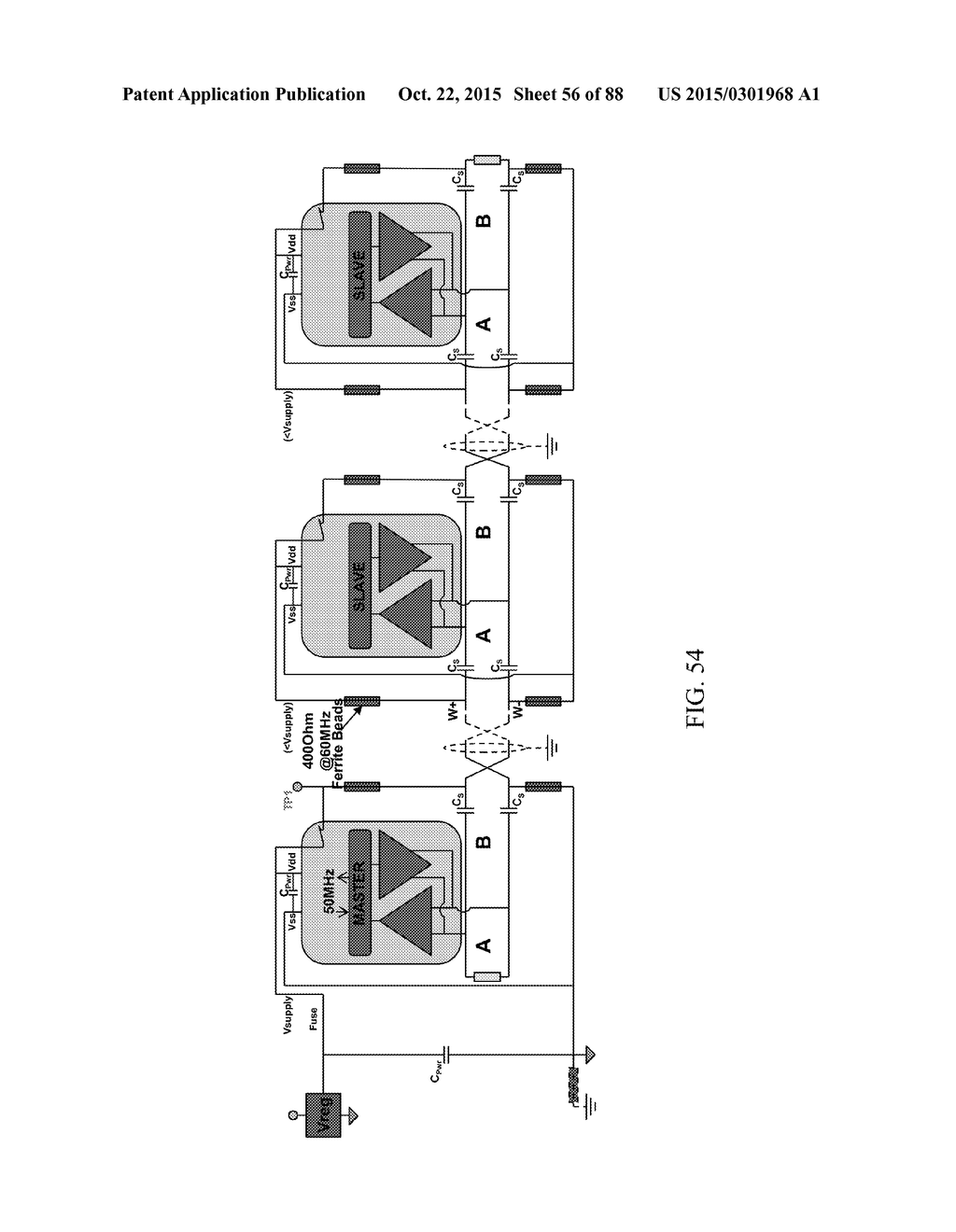 METHODS FOR DISCOVERY, CONFIGURATION, AND COORDINATING DATA COMMUNICATIONS     BETWEEN MASTER AND SLAVE DEVICES IN A COMMUNICATION SYSTEM - diagram, schematic, and image 57