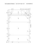 MULTI-PANEL DISPLAY DEVICE, BLANK, AND METHOD OF FORMING THE DEVICE diagram and image