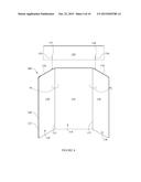 MULTI-PANEL DISPLAY DEVICE, BLANK, AND METHOD OF FORMING THE DEVICE diagram and image