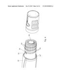 PEN-TYPE DRUG INJECTOR WITH DOSE ENCODER HAVING PIEZOELECTRIC TRANSDUCERS     AND ALPHANUMERIC SEGMENTED ELECTRONIC DISPLAY THEREFOR diagram and image