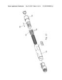 PEN-TYPE DRUG INJECTOR WITH DOSE ENCODER HAVING PIEZOELECTRIC TRANSDUCERS     AND ALPHANUMERIC SEGMENTED ELECTRONIC DISPLAY THEREFOR diagram and image