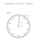 DISPLAY DEVICE FOR MEASURING INSTRUMENT, MEASURING INSTRUMENT, METHOD OF     ANALOGICALLY DISPLAYING MEASURED VALUE, AND PROGRAM OF ANALOGICALLY     DISPLAYING MEASURED VALUE diagram and image