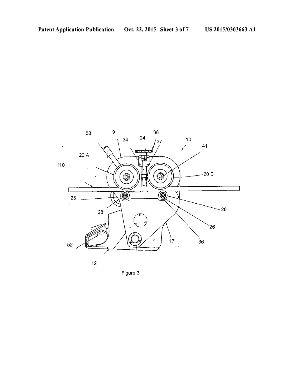 APPARATUS FOR MOVING A LINE CART ALONG A CABLE - diagram, schematic, and image 04