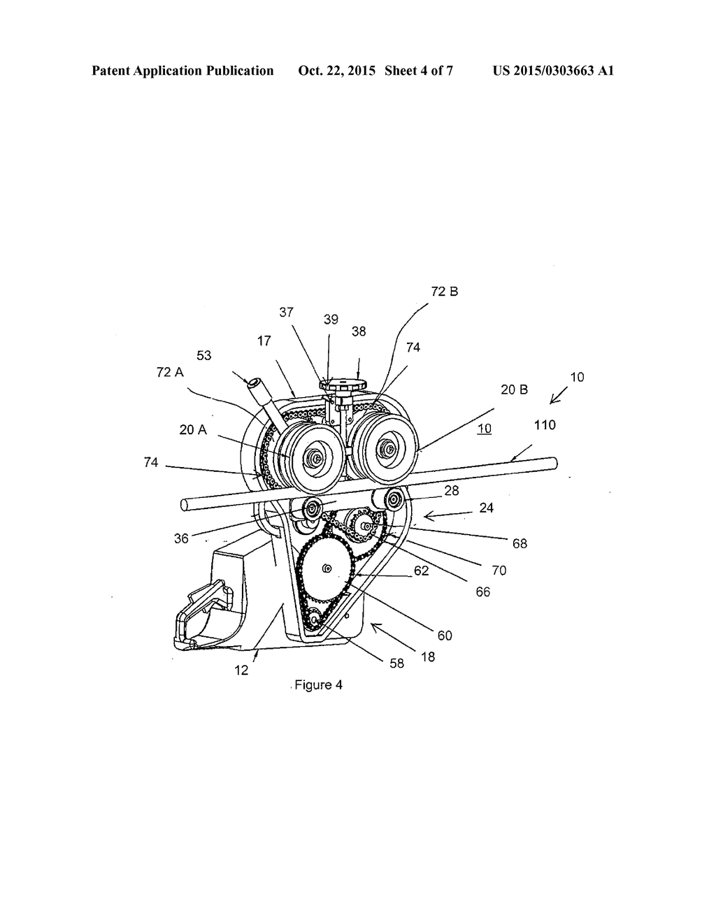 APPARATUS FOR MOVING A LINE CART ALONG A CABLE - diagram, schematic, and image 05