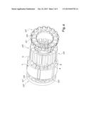 SYNCHRONOUS ELECTRIC MOTOR WITH PERMANENT MAGNETS AND ELECTRIC COMPRESSOR     COMPRISING SUCH AN ELECTRIC MOTOR diagram and image