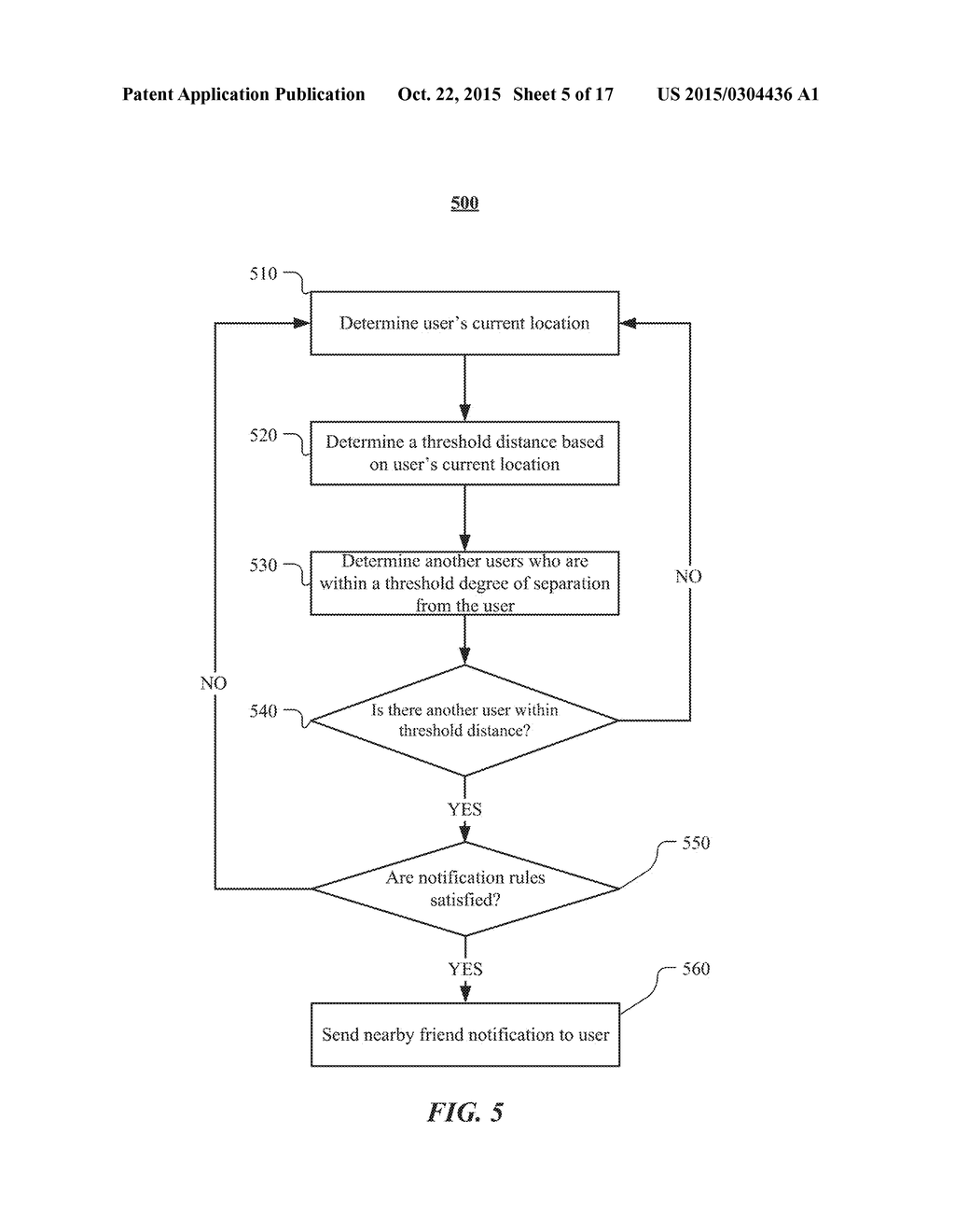 Nearby Friend Notifications on Online Social Networks - diagram, schematic, and image 06