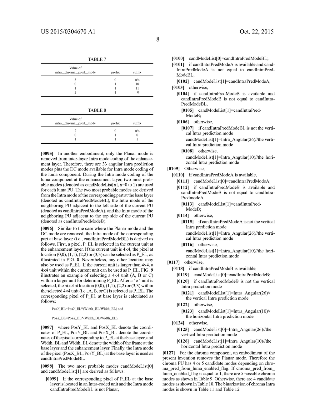 METHOD AND APPARATUS FOR INTRA MODE DERIVATION AND CODING IN SCALABLE     VIDEO CODING - diagram, schematic, and image 16