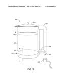 PORTABLE CONTAINER SYSTEM FOR HEATING A BEVERAGE diagram and image