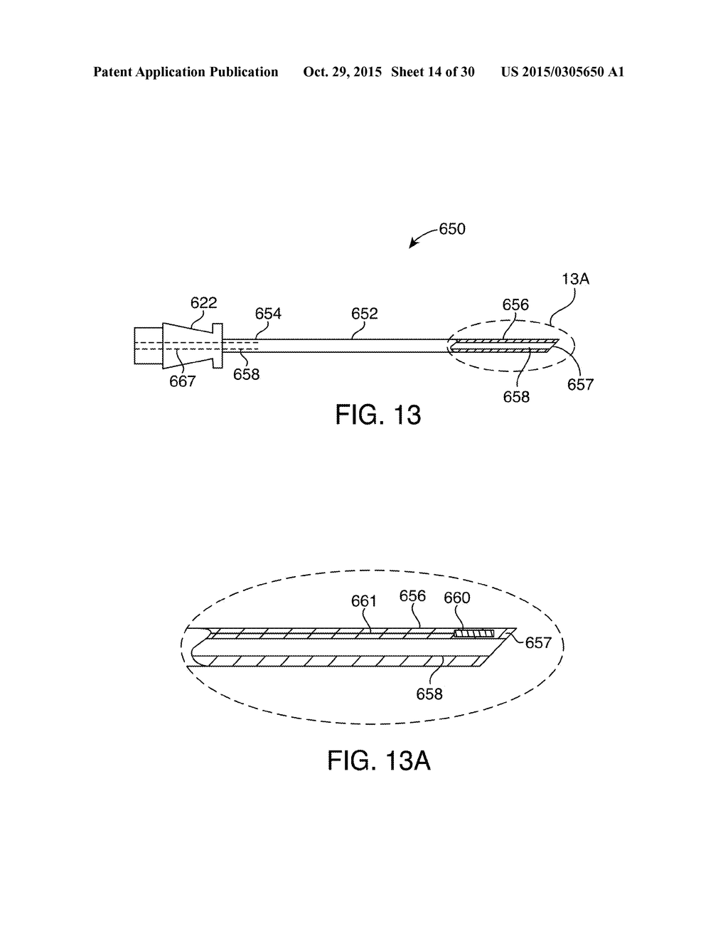 APPARATUSES AND METHODS FOR ENDOBRONCHIAL NAVIGATION TO AND CONFIRMATION     OF THE LOCATION OF A TARGET TISSUE AND PERCUTANEOUS INTERCEPTION OF THE     TARGET TISSUE - diagram, schematic, and image 15