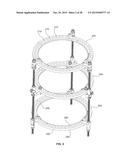 BONE TRANSPORT EXTERNAL FIXATION FRAME diagram and image