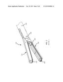 DOUBLE BEVEL BLADE TIP PROFILE FOR USE IN CUTTING OF TISSUE diagram and image