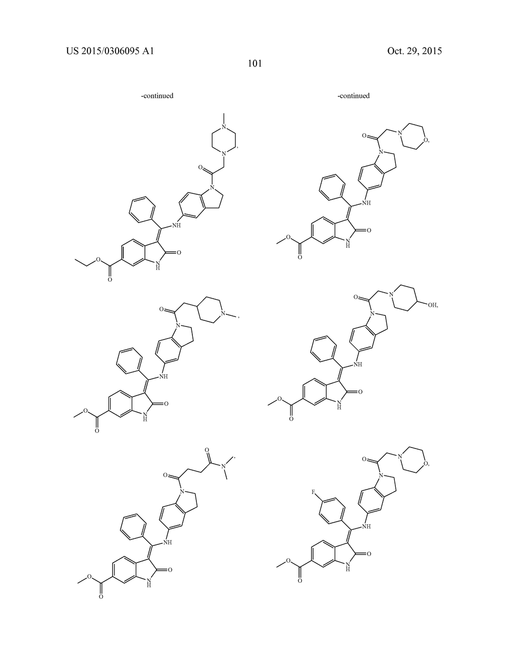 An Indolinone Derivative As Tyrosine Kinase Inhibitor - diagram, schematic, and image 102