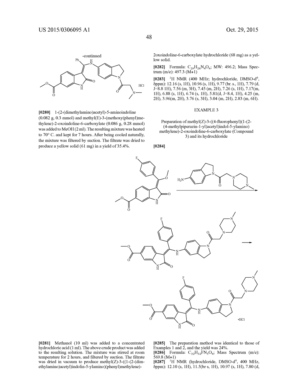 An Indolinone Derivative As Tyrosine Kinase Inhibitor - diagram, schematic, and image 49