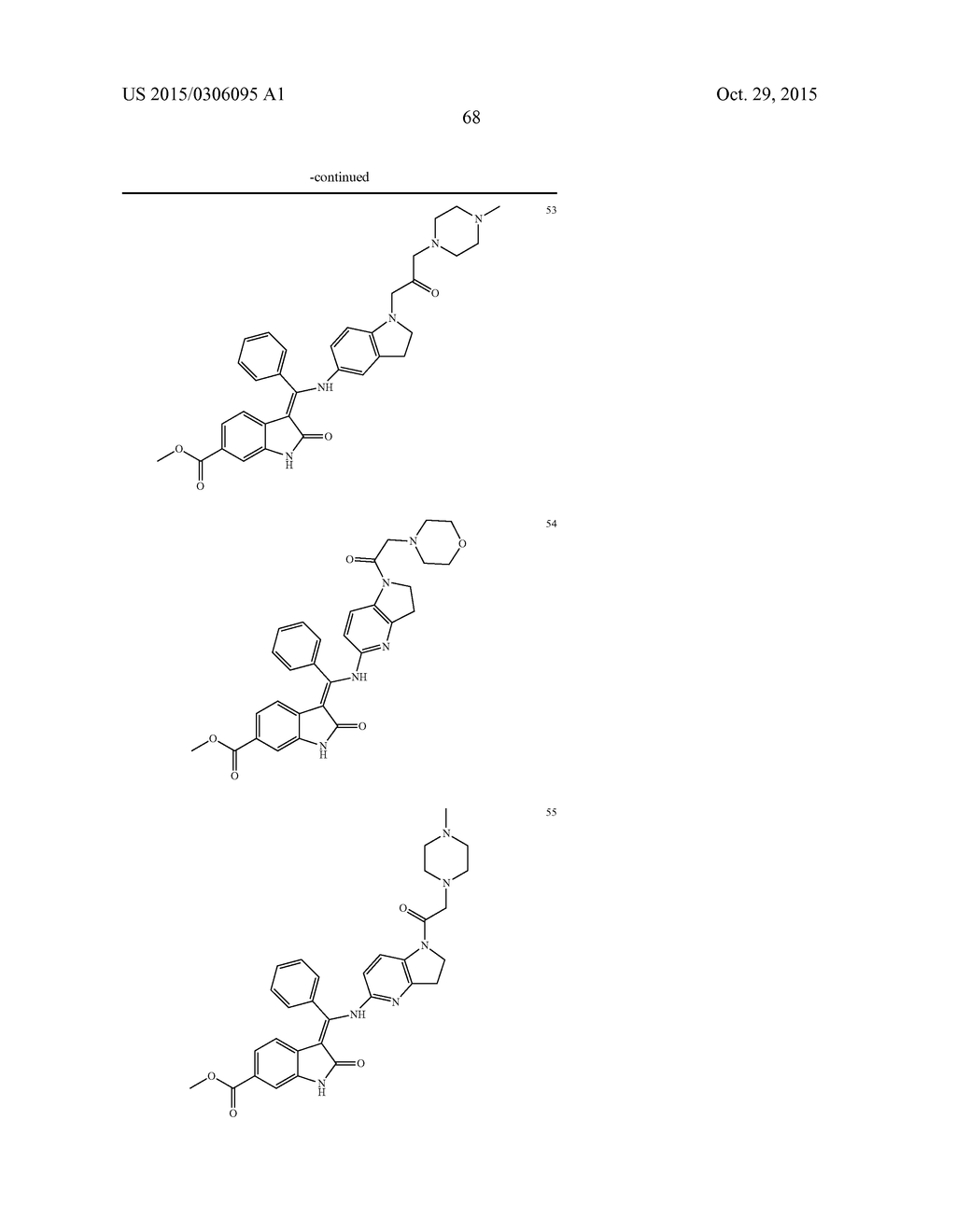 An Indolinone Derivative As Tyrosine Kinase Inhibitor - diagram, schematic, and image 69