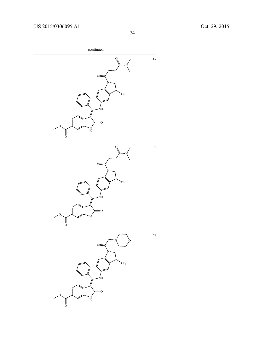 An Indolinone Derivative As Tyrosine Kinase Inhibitor - diagram, schematic, and image 75