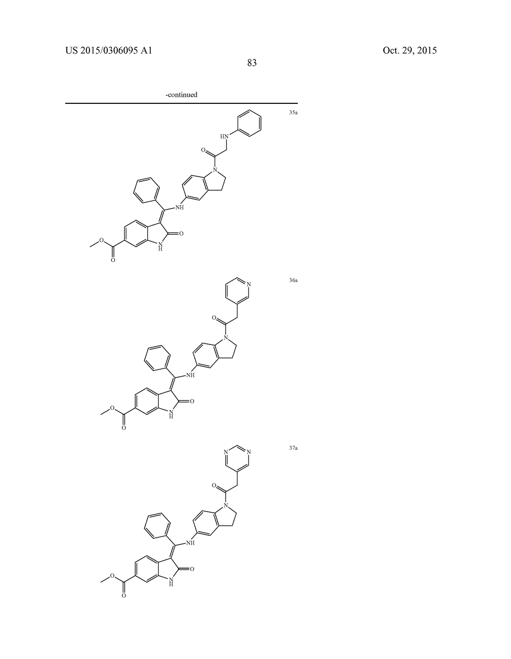An Indolinone Derivative As Tyrosine Kinase Inhibitor - diagram, schematic, and image 84