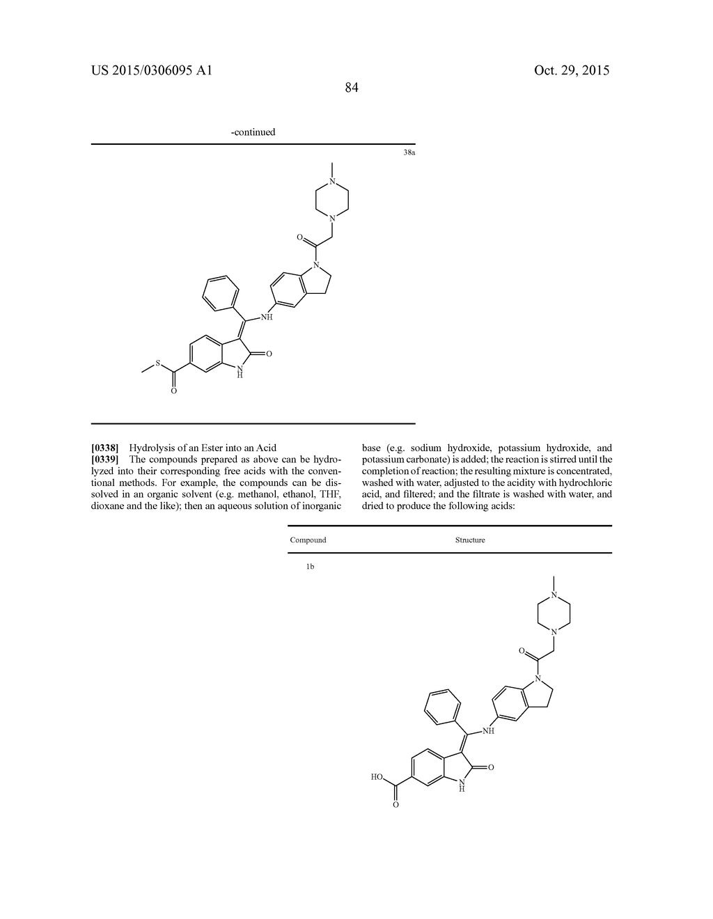 An Indolinone Derivative As Tyrosine Kinase Inhibitor - diagram, schematic, and image 85