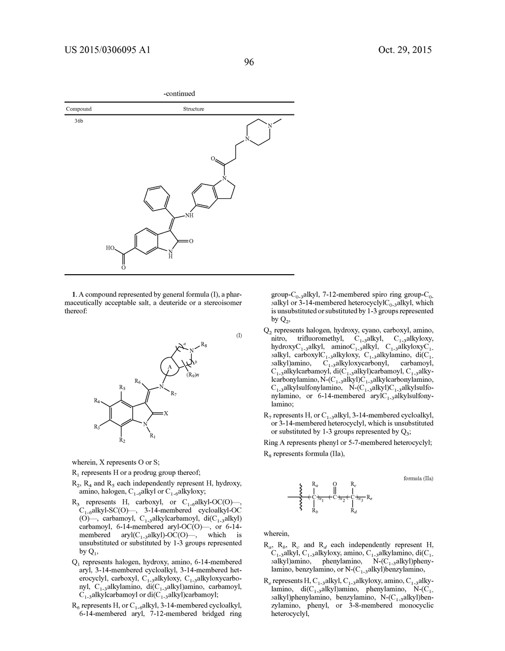 An Indolinone Derivative As Tyrosine Kinase Inhibitor - diagram, schematic, and image 97