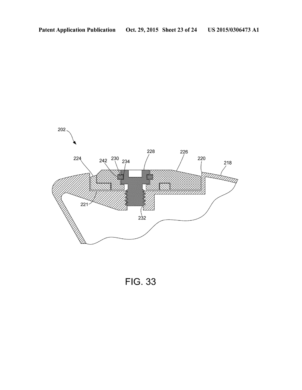 GOLF CLUB WITH ADJUSTABLE WEIGHT ASSEMBLY - diagram, schematic, and image 24