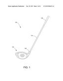 GOLF CLUB WITH ADJUSTABLE WEIGHT ASSEMBLY diagram and image