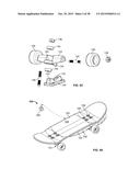 Toy Skateboard diagram and image